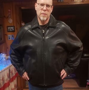 Leather jacket